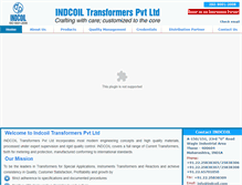 Tablet Screenshot of indcoil.com